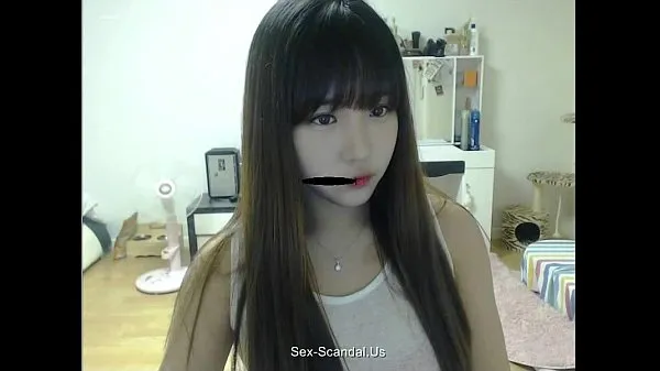 Video Pretty korean girl recording on camera 4 keren terbaik