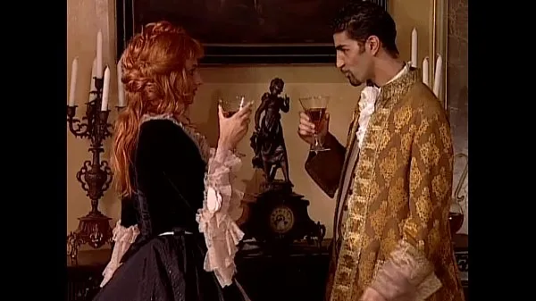 أفضل Redhead noblewoman banged in historical dress مقاطع فيديو رائعة