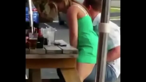 Bästa Couple having sex in a restaurant coola videor