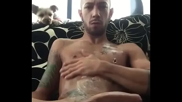 Najboljši Lucky see his hot owner cums kul videoposnetki