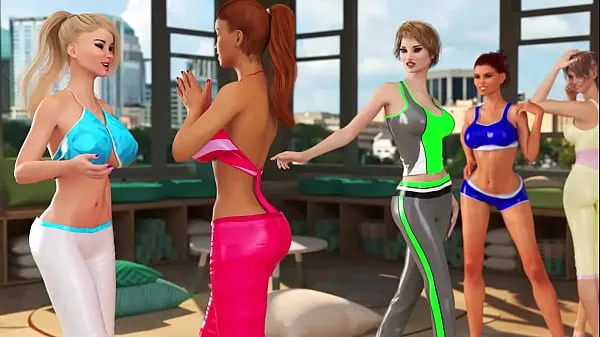 Beste Futa Fuck Girl Yoga Class 3DX Video Trailer coole video's