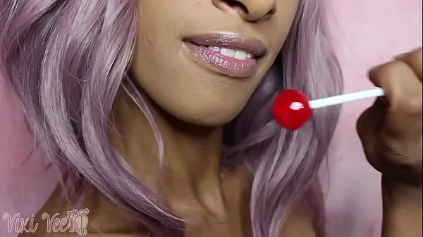 Najlepšie Longue Long Tongue Mouth Fetish Lollipop FULL VIDEO skvelých videí