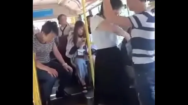 Video hay nhất Cloth out in bus thú vị