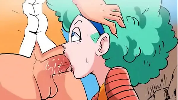 Best Bulma giving a great blowjob to master roshi cool Videos