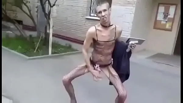 Parhaat Russian famous fuck freak celebrity scandalous gray hair nude psycho bitch boy ic d. addict skinny ass gay bisexual movie star in tights with collar on his neck very massive fat long big huge cock dick fetish weird masturbate public on the street hienot videot