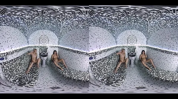 Video Lesbians get naughty at the sauna in virtual reality - vrporn sejuk terbaik