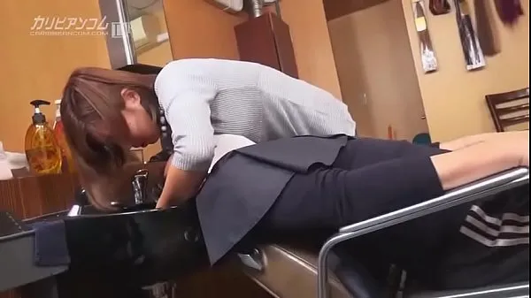 최고의 Working Boobs Negligent Milk ~ Hairdresser Edition 멋진 비디오