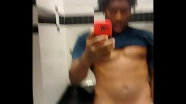 Best Bos Miami gunning His BBC in restroom cool Videos