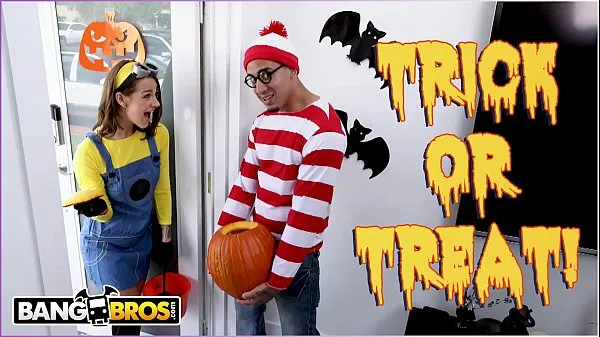 Bedste BANGBROS - Trick Or Treat, Smell Evelin Stone's Feet. Bruno Gives Her Something Good To Eat seje videoer