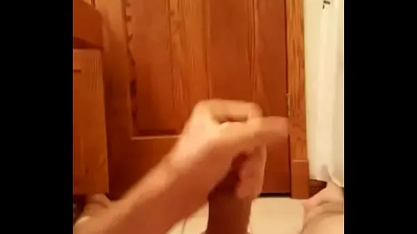 Best Big cock spewing cum in bathroom cool Videos