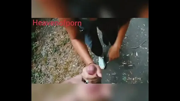 Melhores vídeos Blowjob leads to facial beautiful girl in forest legais
