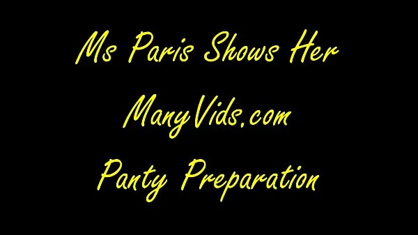 सर्वश्रेष्ठ Ms Paris Rose Shows Her Sold Panty Preparation शांत वीडियो