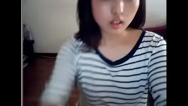 최고의 Korean with tight pussy is touched on webcam 멋진 비디오