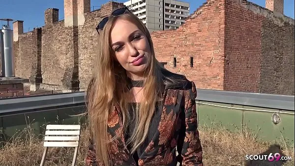 Najboljši GERMAN SCOUT - Fashion Teen Model Liza Talk to Anal for Cash kul videoposnetki