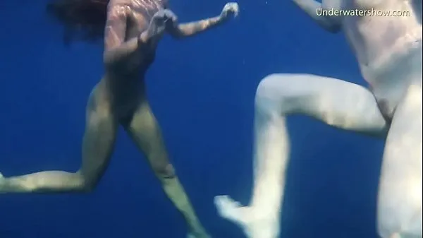 En iyi Girls on Tenerife underwater lesbians harika Videolar