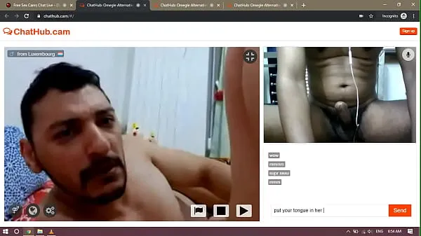 Best Man eats pussy on webcam kule videoer