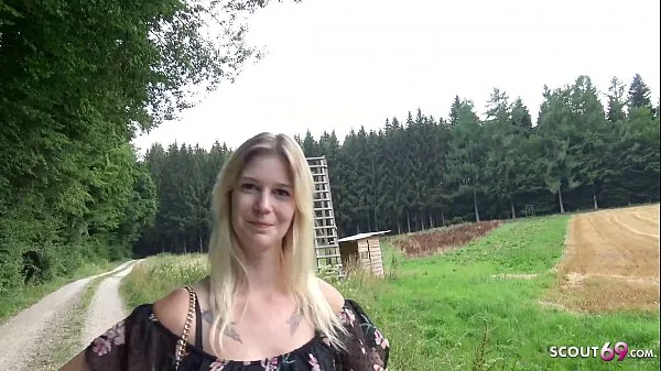 Video hay nhất GERMAN SCOUT - 18yr Lara from Hamburg Talk to Fuck at Public Casting thú vị