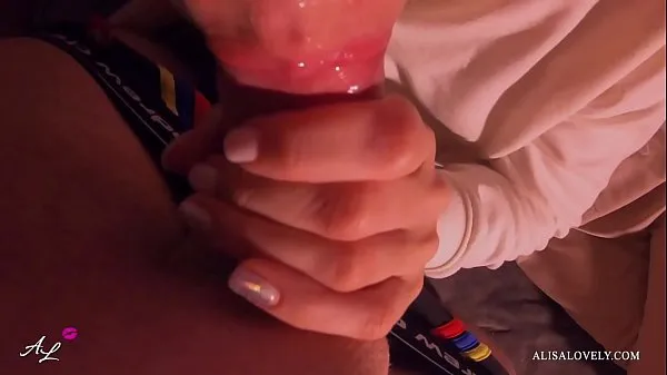 Best Teen Blowjob Big Cock and Cumshot on Lips - Amateur POV cool Videos