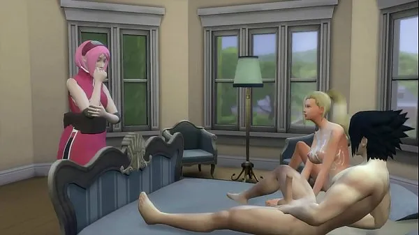 Najboljši Sakura Finds her friend Ino with her Husband Sasuke Marriage Room Naruto Porn kul videoposnetki