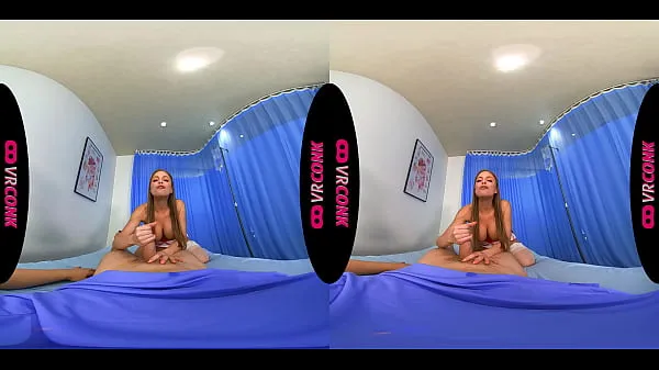 最佳VRConk Naughty nurse treats you with her big boobs酷视频