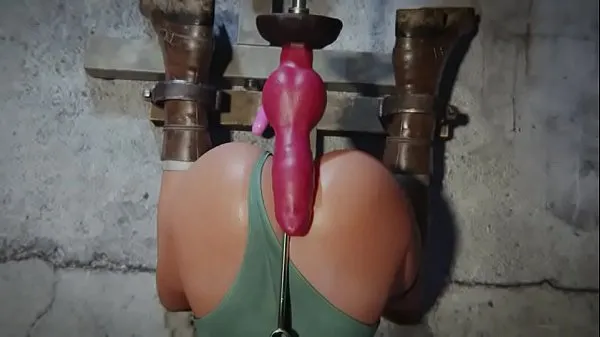 Video hay nhất Lara Croft Fucked By Sex Machine [wildeerstudio thú vị