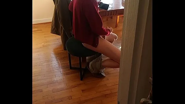 Bästa caught him jerking off, I spied on him watching porn till he came coola videor