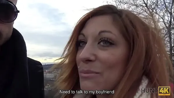 En iyi HUNT4K. Awesome Jenifer Red satisfies stranger and earns some cash harika Videolar