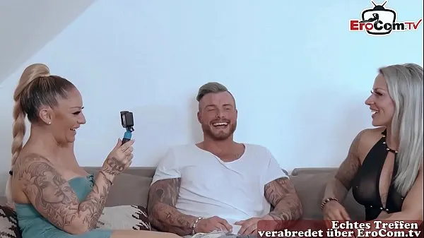 Nejlepší German port milf at anal threesome ffm with tattoo skvělá videa