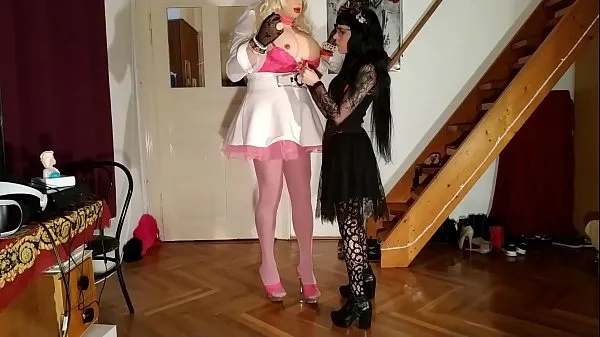 วิดีโอที่ดีที่สุดBeth Kinky - Goth domina a. and fuck huge living barbi doll pt1 HDเจ๋ง