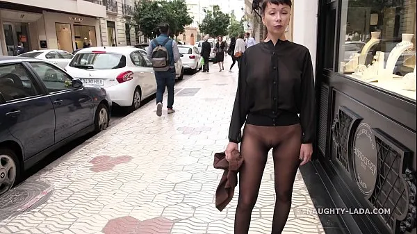 Bedste No skirt seamless pantyhose in public seje videoer