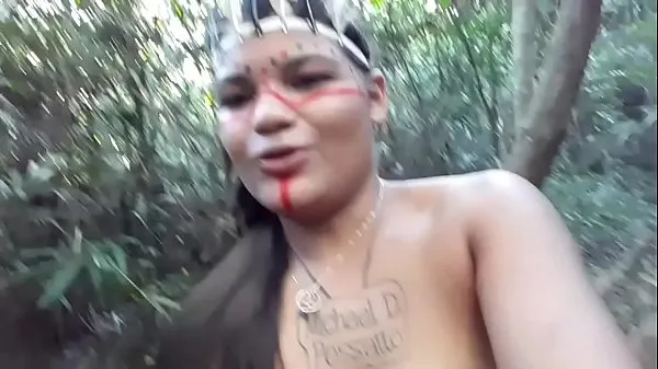 Video Tigress Vip disguises herself as India and attacks The Lumberjack but he goes straight into her ass sejuk terbaik