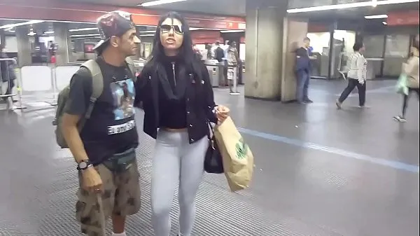 최고의 Myke meets Coroa Gostosa in the Subway Drag pro Apê and Fucks Asshole and Pussy of Safada Tesuda 멋진 비디오