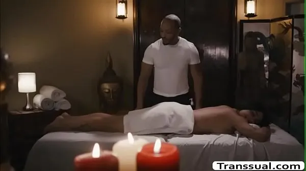 En iyi Gorgeous TS analed by her ex gf masseur harika Videolar