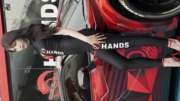 วิดีโอที่ดีที่สุดPublic account [喵贴] Refitted car show sexy black tights temperament car modelเจ๋ง