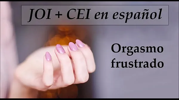 Nejlepší I'll give you a JOI CEI Frustrated Orgasm. Spanish voice skvělá videa