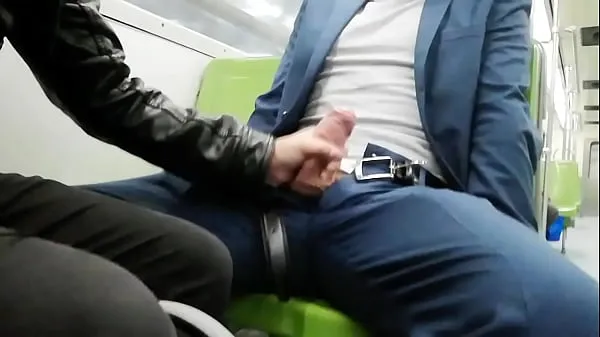 Best Cruising in the Metro with an embarrassed boy kule videoer