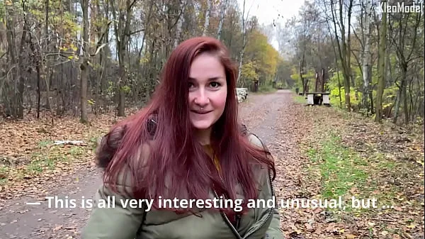 Best Public pickup and cum inside the girl outdoors. KleoModel cool Videos