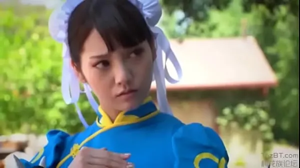 Najboljši Chun li cosplay interracial kul videoposnetki