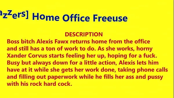 Best brazzers] Home Office Freeuse - Xander Corvus, Alexis Fawx - November 27. 2020 cool Videos