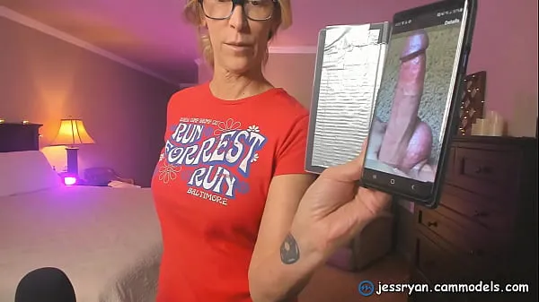 Best Hung Guys Sends Dick Pics To Busty Camgirl Jess Ryan cool Videos