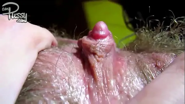 최고의 BIG CLIT of hairy sticky pussy 멋진 비디오