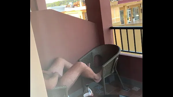 Bedste Caught me wanking on balcony seje videoer