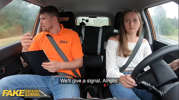 Bästa Fake Driving School Stacey Cruz Gets Screwed by her Driving Instructor coola videor