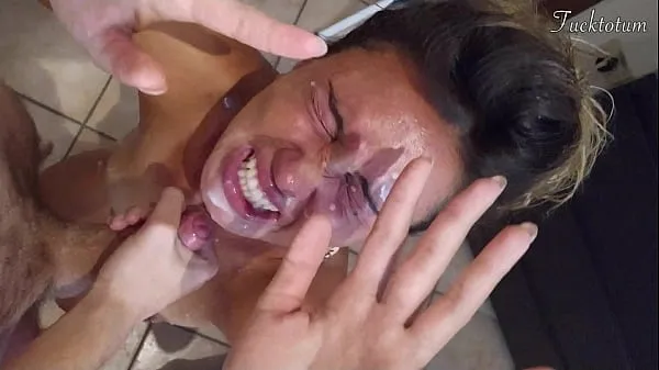 Najlepsze Girl orgasms multiple times and in all positions. (at 7.4, 22.4, 37.2). BLOWJOB FEET UP with epic huge facial as a REWARD - FRENCH audio fajne filmy