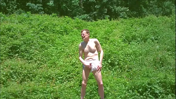 Best Jerking In Full View Of Running Trail June 2015 cool Videos