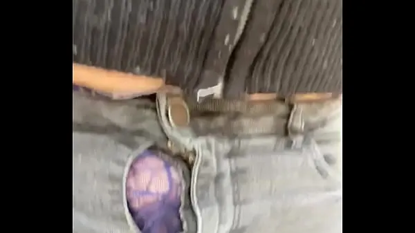 วิดีโอที่ดีที่สุดSHEIN thong ride in the shopping area and loses her pants revealing her sexเจ๋ง