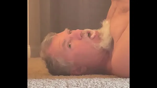 Best I eat my own cum, some landed in my beard cool Videos