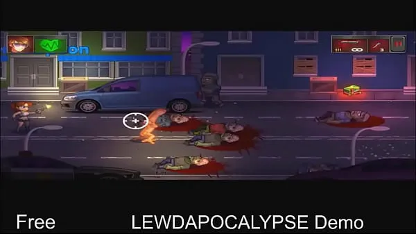 En iyi LEWDAPOCALYPSE (free steam demo-game)2D Shooter puzzle harika Videolar