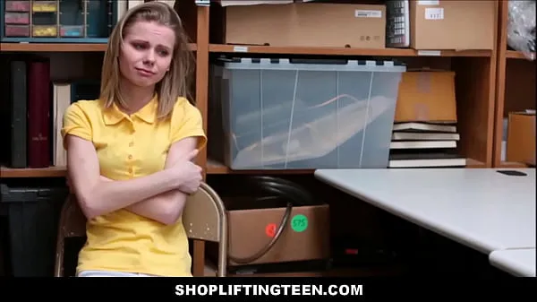 Bästa ShopliftingTeen - Cute Skinny Blonde Shoplifting Teen Fucked By Officer - Catarina Petrov coola videor