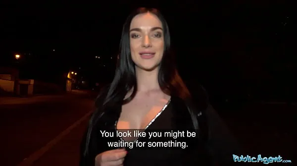 Nejlepší Public Agent Stunning long haired babe fucked in sexy black lingerie skvělá videa